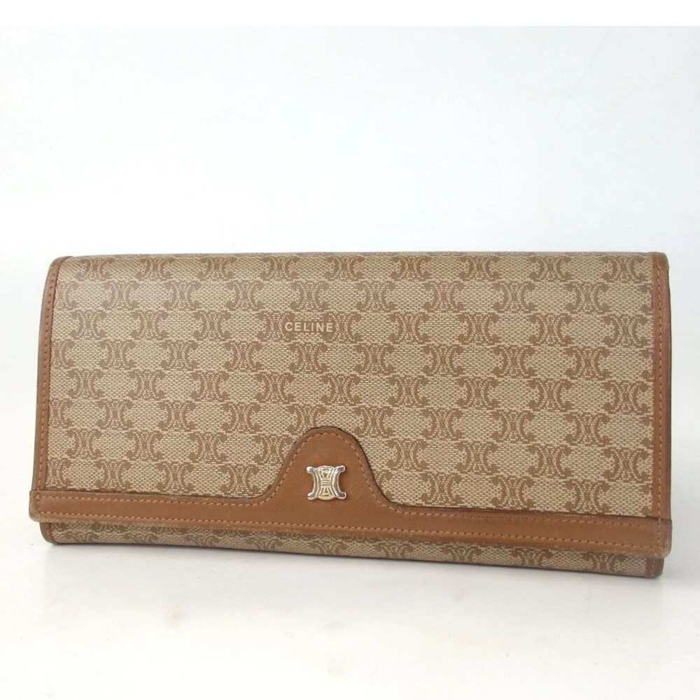 Celine Vintage Triomphe Continental Wallet